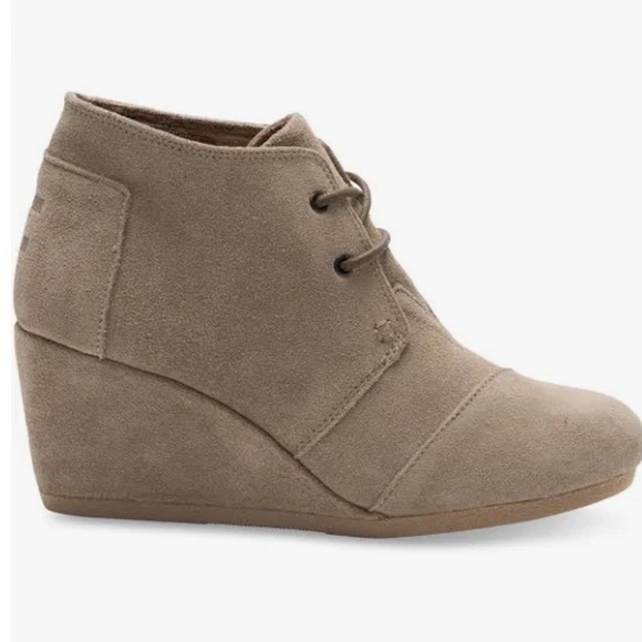 Toms Shoes - TOMS Kala Women's Wedge Ankle Boots - Great Used condition